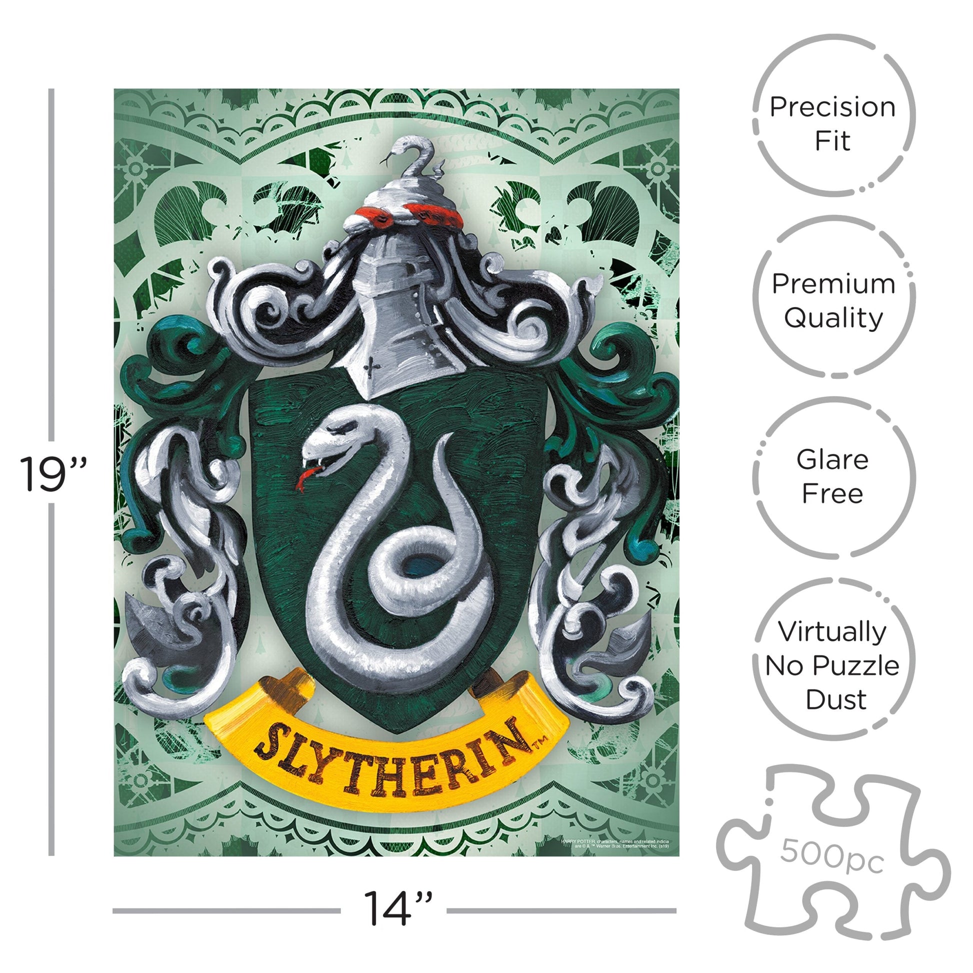Aquarius Puzzles: Harry Potter Slytherin - Concordia Style Boutique