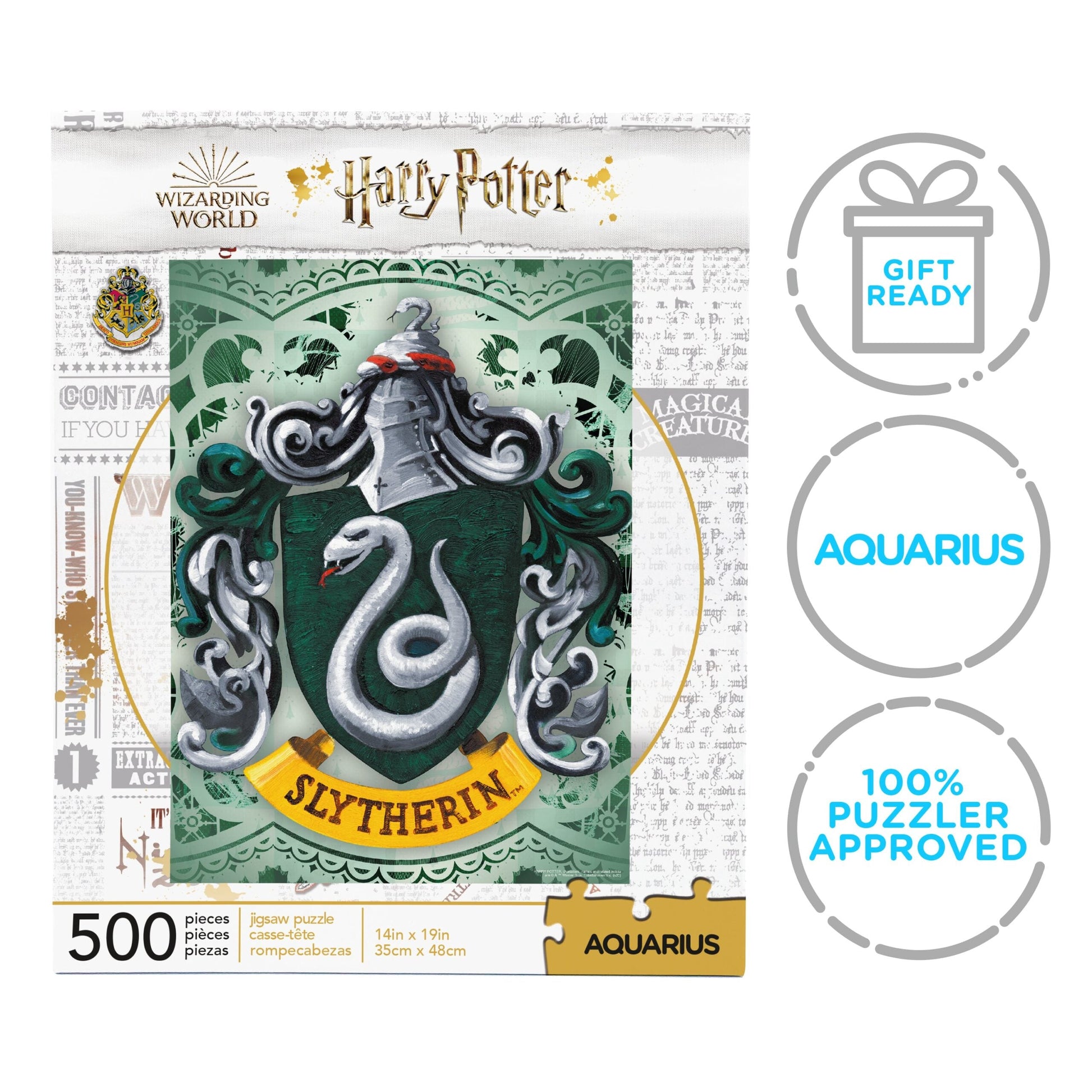 Aquarius Puzzles: Harry Potter Slytherin - Concordia Style Boutique