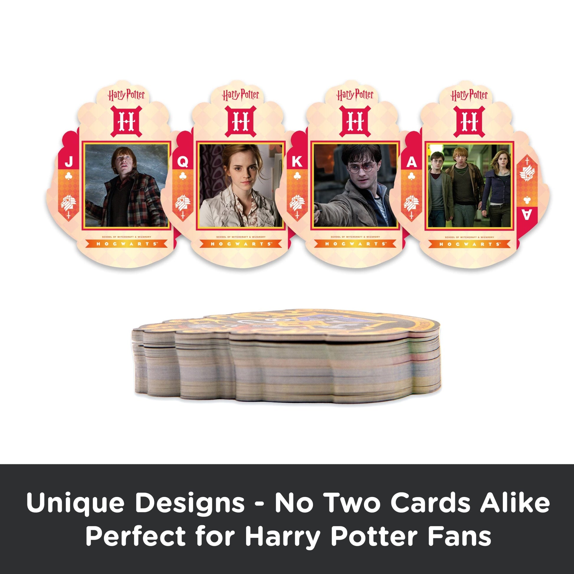 Aquarius Playing Cards: Harry Potter Shaped Cards - Concordia Style Boutique