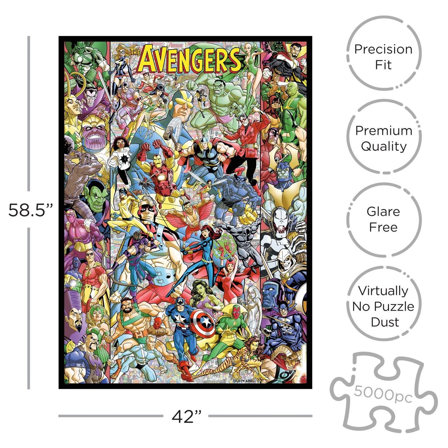 Aquarius Puzzles: Marvel The Avengers - Concordia Style Boutique
