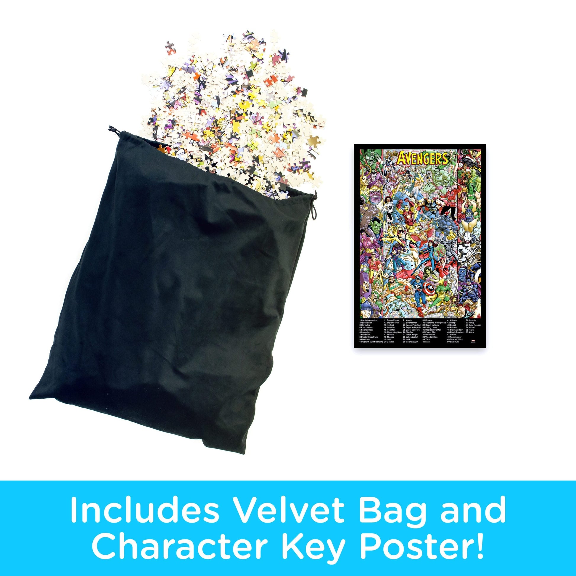 Aquarius Puzzles: Marvel The Avengers - Concordia Style Boutique