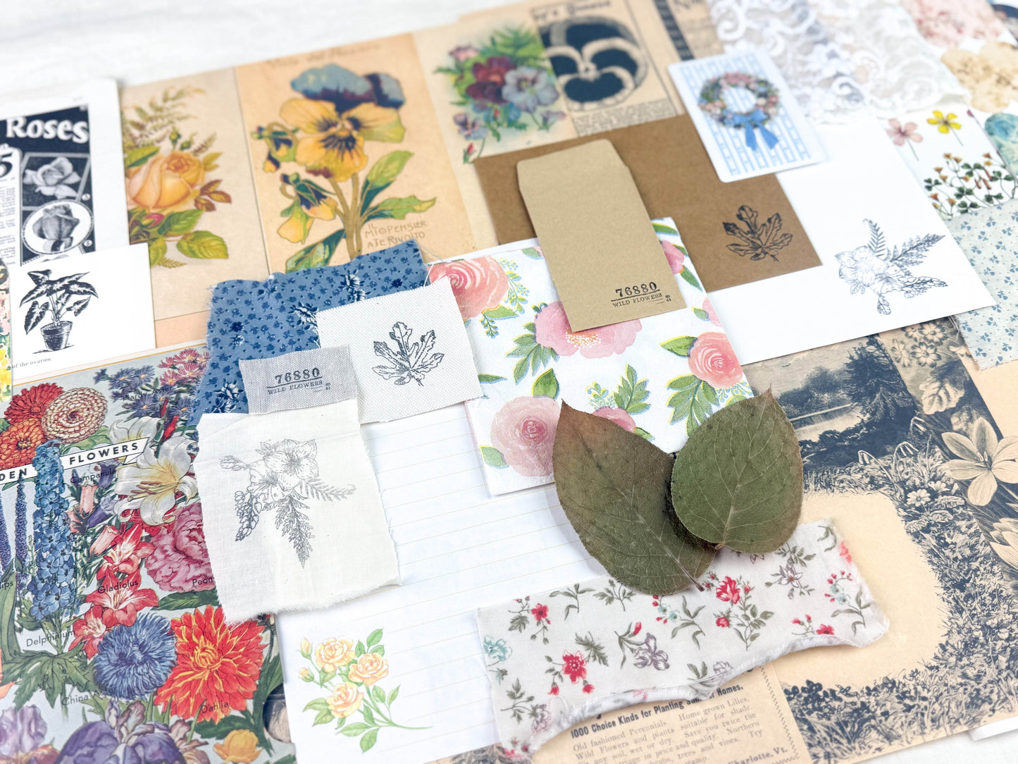 Botanical and Nature Ephemera Kit - Concordia Style Boutique
