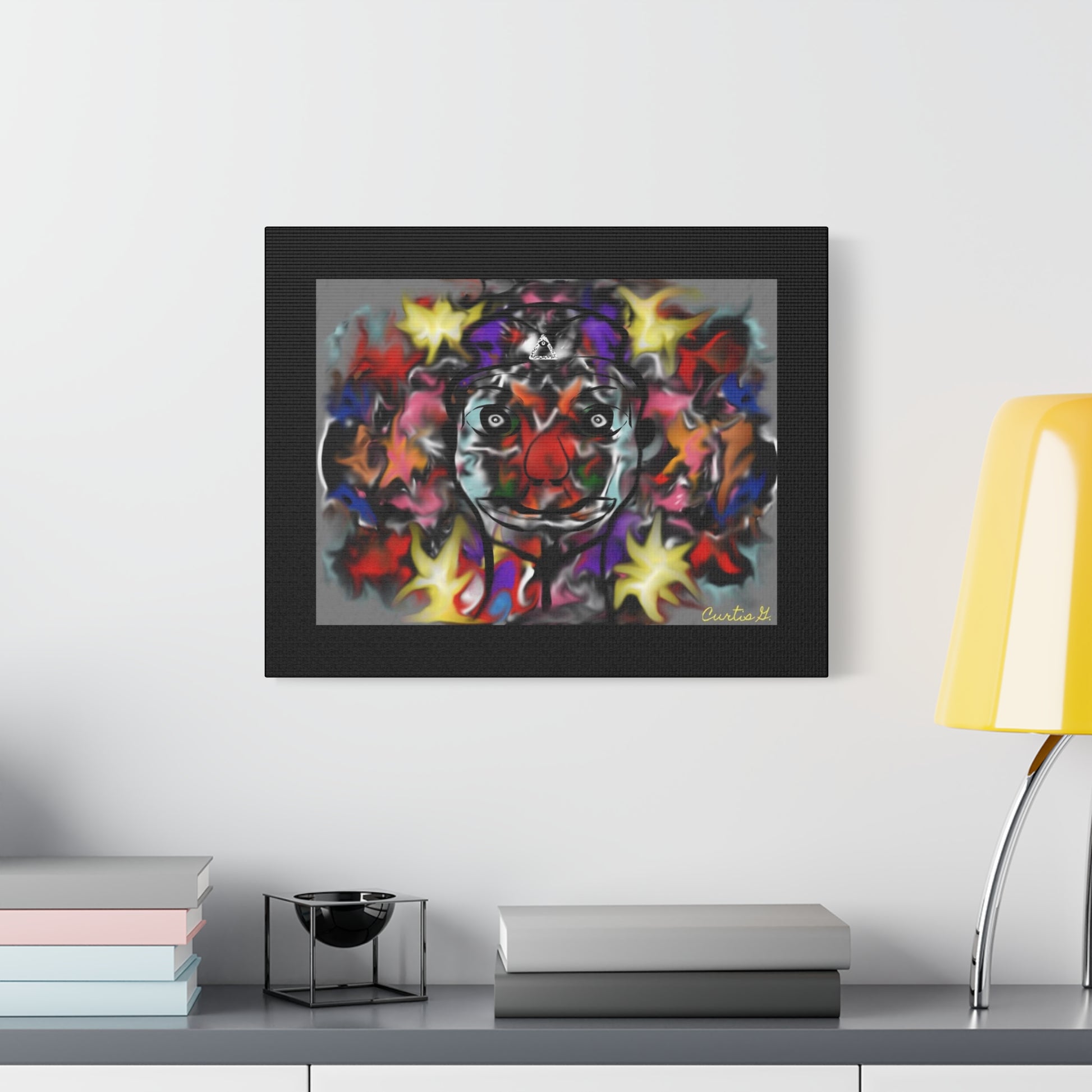 "Tears of a Clown" - Canvas - Premium Canvas from Concordia Style Boutique - Just $23.12! Shop now at Concordia Style Boutique