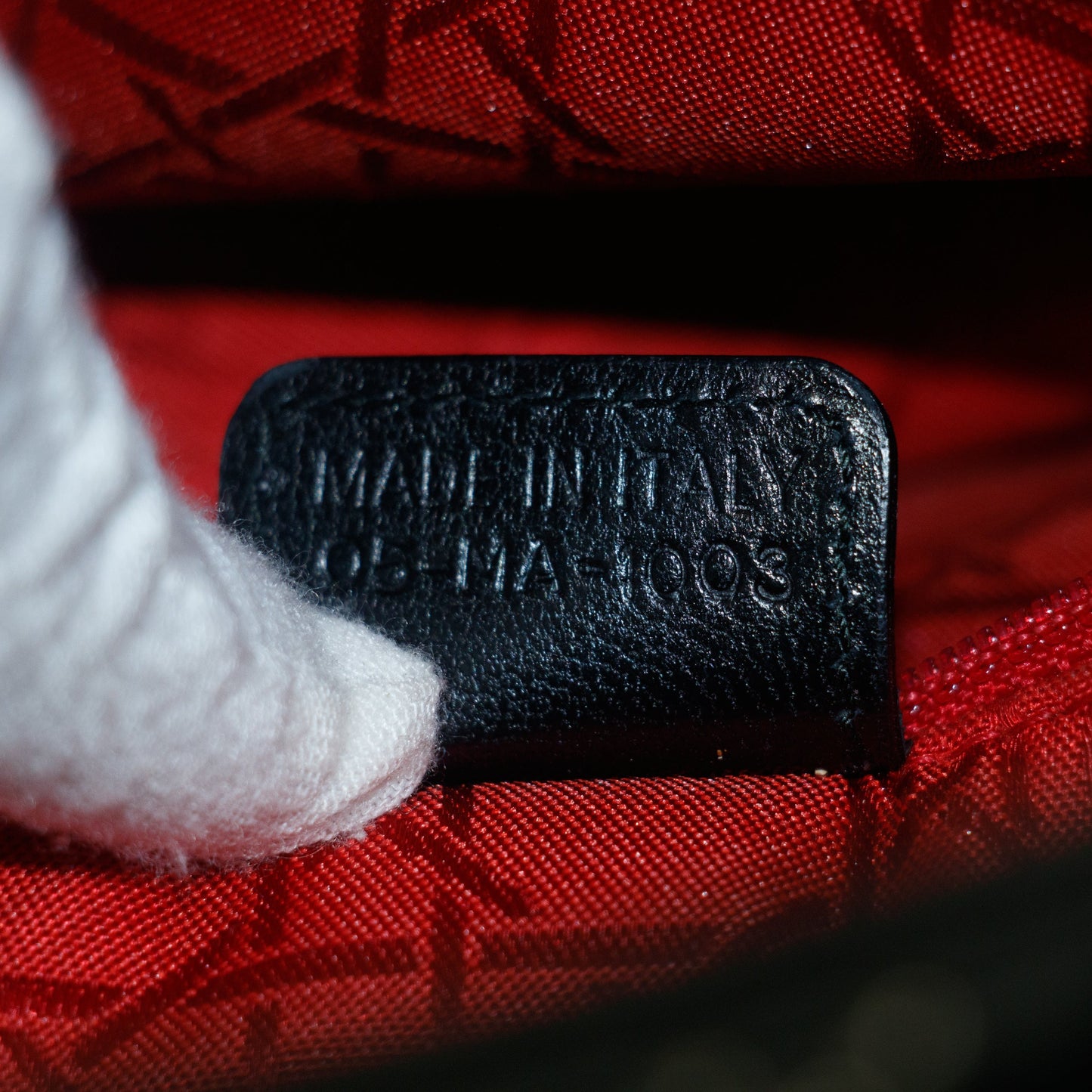 Christian Dior Leather Studded Black Lady Dior Tote Bag #8532