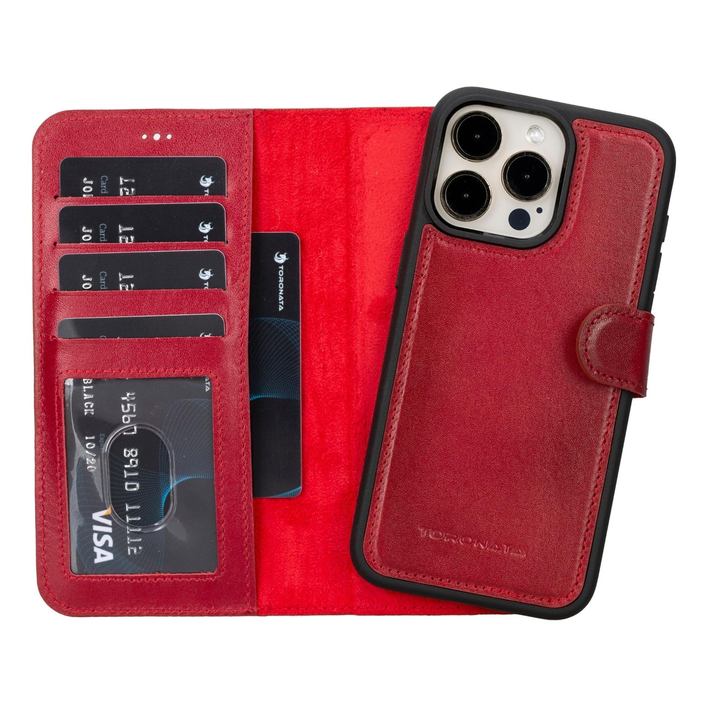 Casper iPhone 14 Series Detachable Leather Wallet Case - Concordia Style Boutique