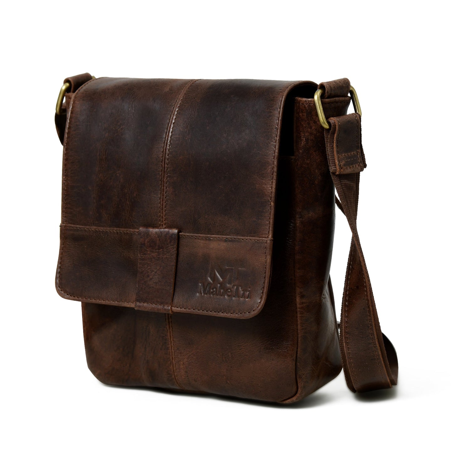 Brown Leather Crossbody Bag - Concordia Style Boutique