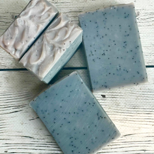 Big Sur Exfoliating Morning Bar (Organic Peppermint & Poppy Seeds) - Concordia Style Boutique