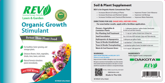 Organic REV 32oz – Professional-Grade Plant Growth Enhancer for Home Gardens - Concordia Style Boutique