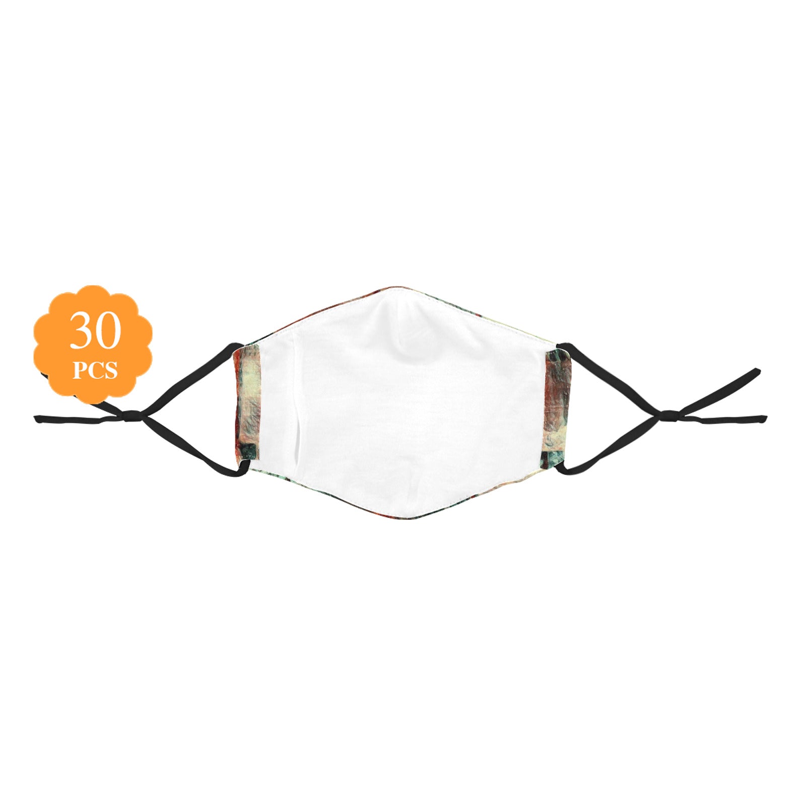Cotton Fabric Dust Mask With Adjustable Strip - "Square Dance" - Premium  from Concordia Style Boutique - Just $22.54! Shop now at Concordia Style Boutique