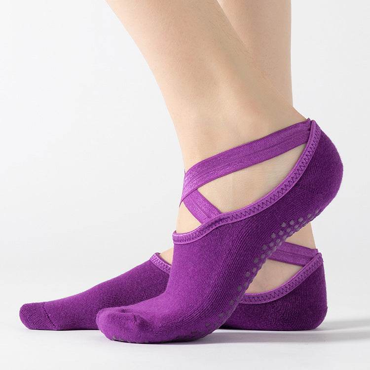 Non-Slip Dispensing Yoga Socks - Breathable - Concordia Style Boutique