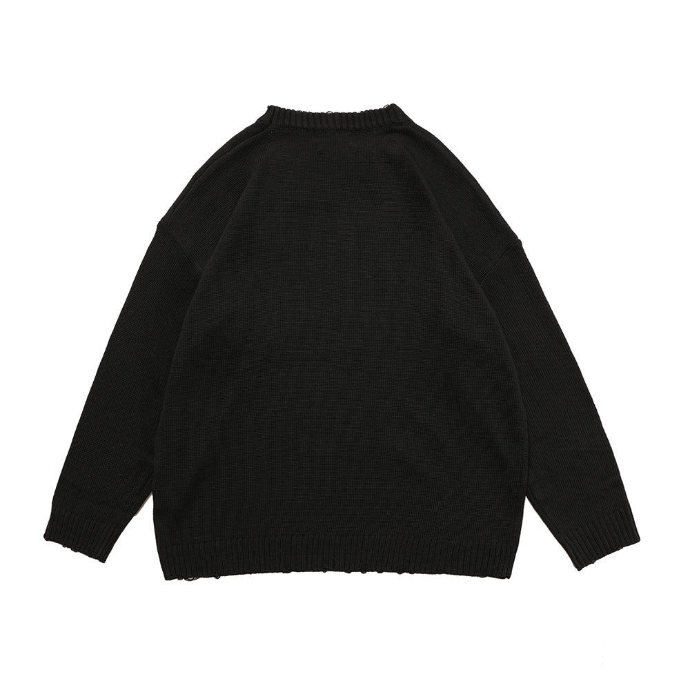 Extreme Dark Demon Knit Sweater - Concordia Style Boutique