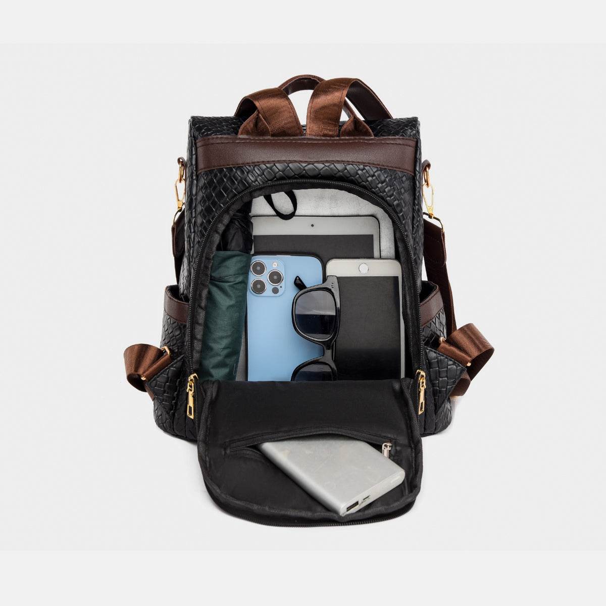 PU Leather Backpack Bag - Concordia Style Boutique