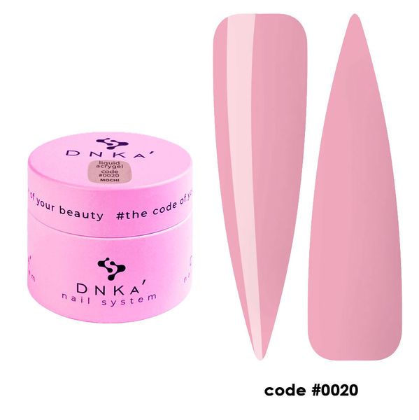Nail gel DNKa Liquid Acrygel 12ml,15ml.