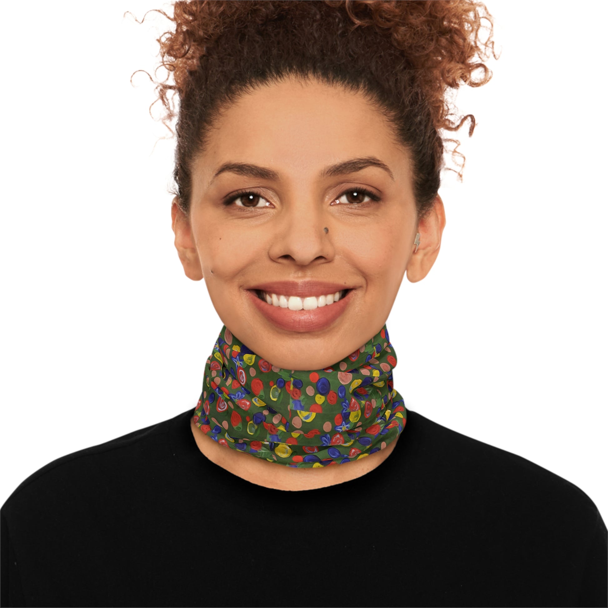 Lightweight Neck Gaiter - "Blobs" - Premium Neck Gaiter from Concordia Style Boutique - Just $18.76! Shop now at Concordia Style Boutique