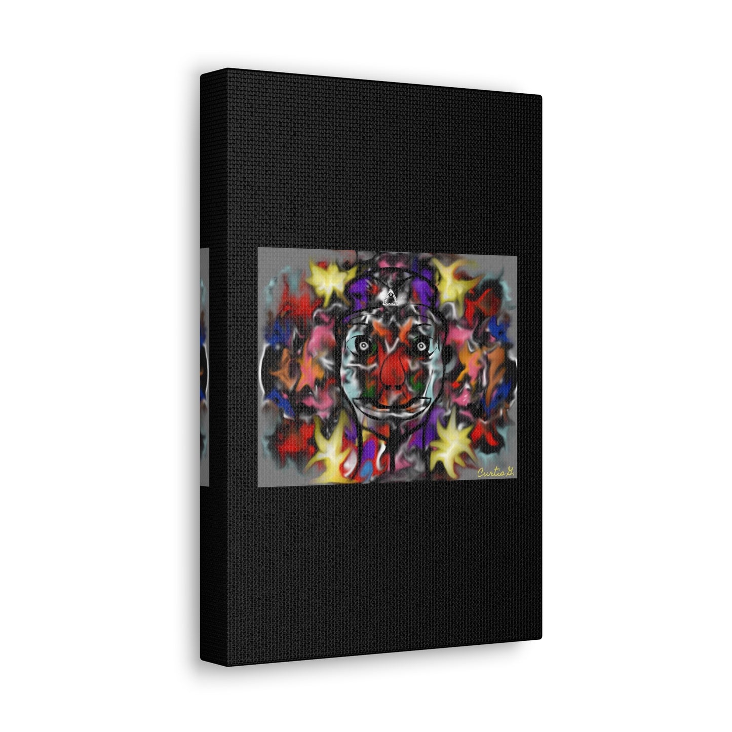 "Tears of a Clown" - Canvas - Premium Canvas from Concordia Style Boutique - Just $23.12! Shop now at Concordia Style Boutique