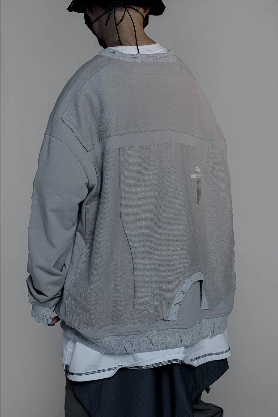 HiH14 Industrial Ripped Crewneck - Concordia Style Boutique