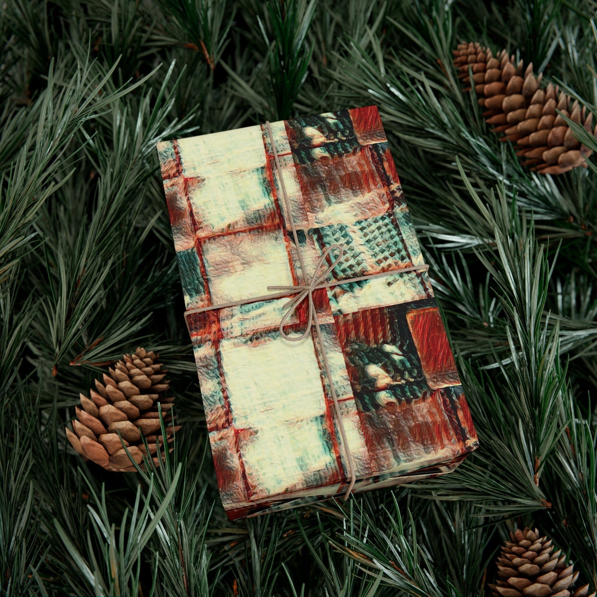 Gift Wrap Paper - Square Dance - Premium gift wrap paper from Concordia Style Boutique - Just $14.98! Shop now at Concordia Style Boutique