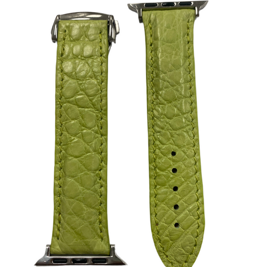 Apple Watch Band, Key Lime Alligator