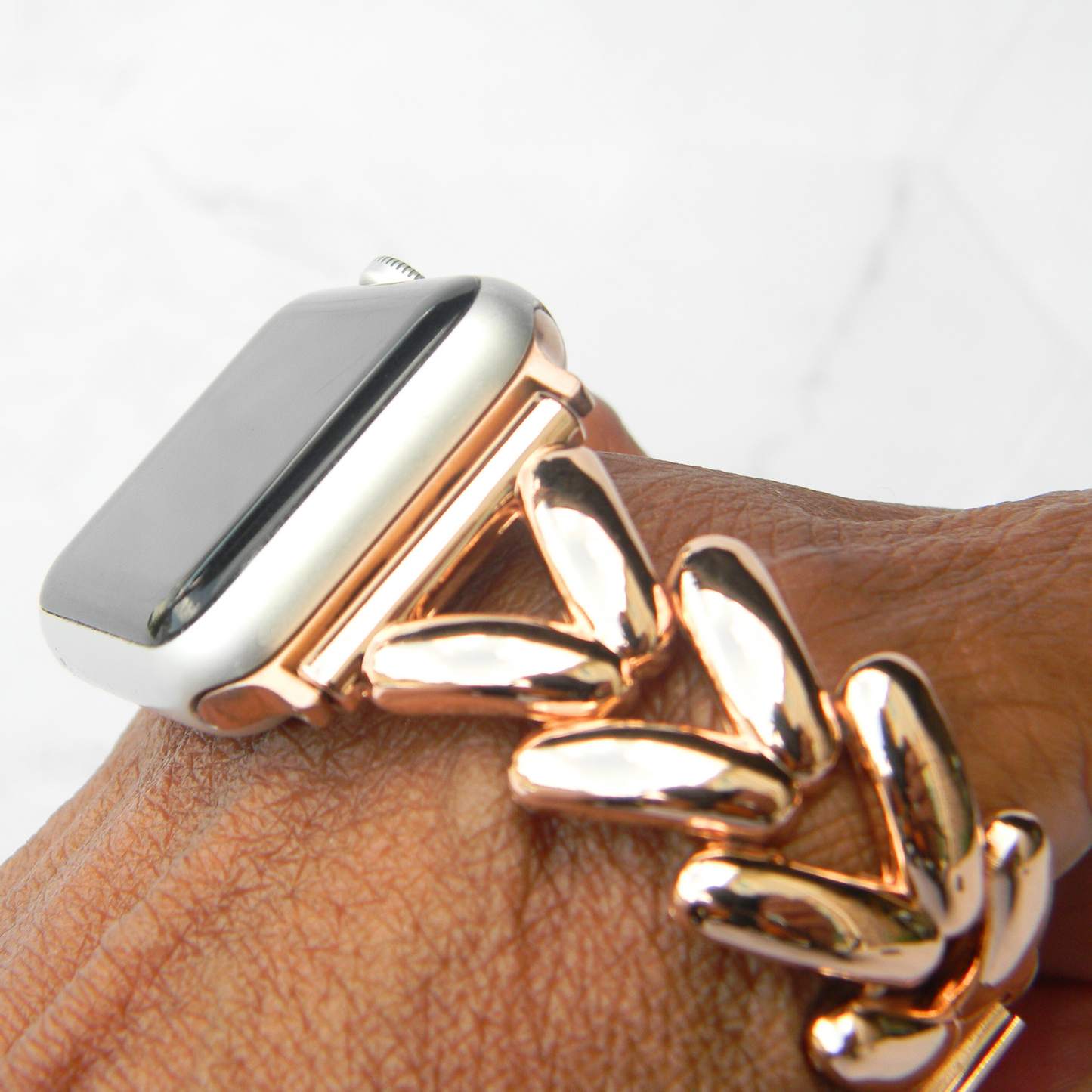 Stainless Steel - V Band - Watchband for Apple Watch