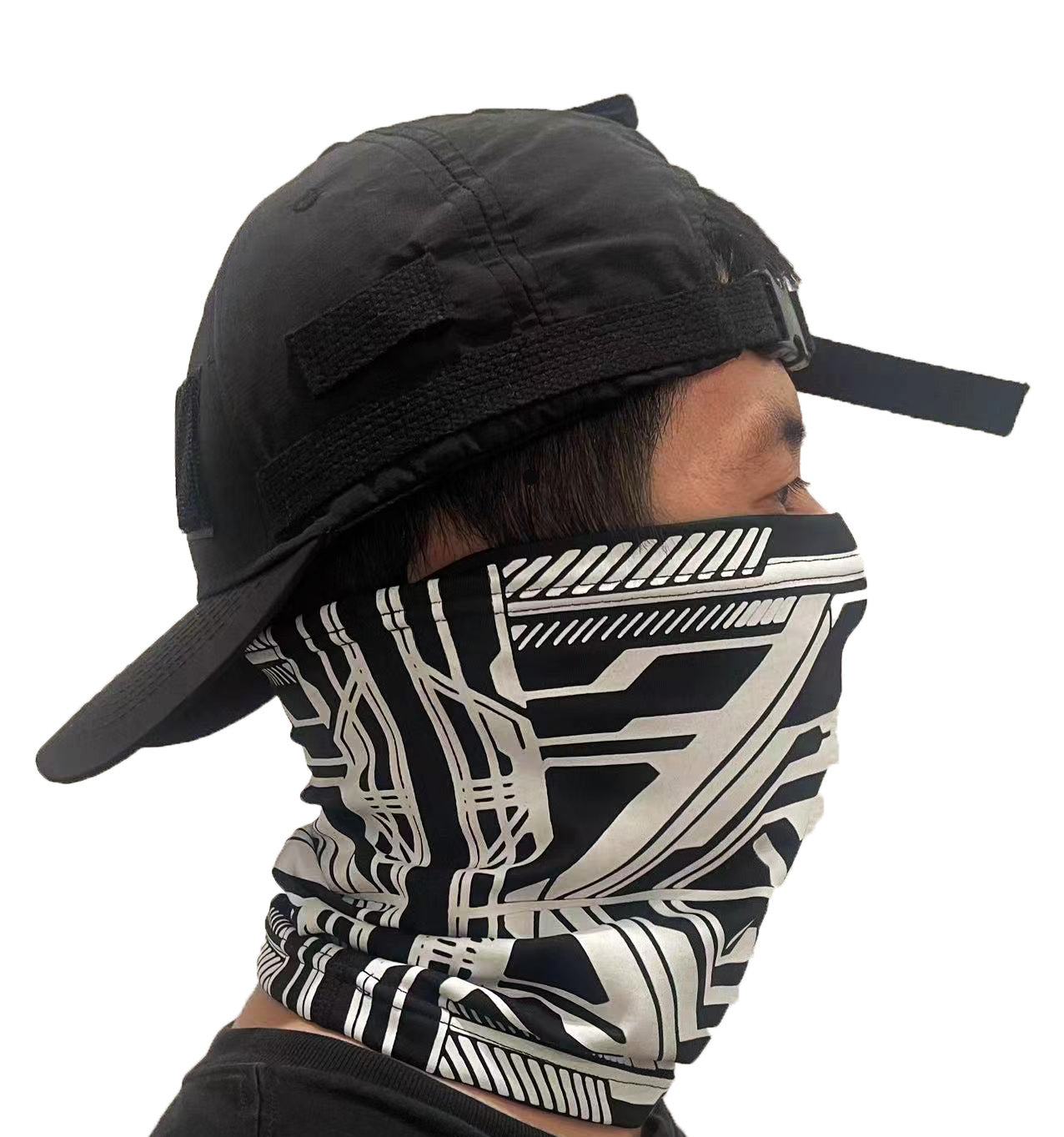 Cyber Neck Gaiter 01 - Concordia Style Boutique