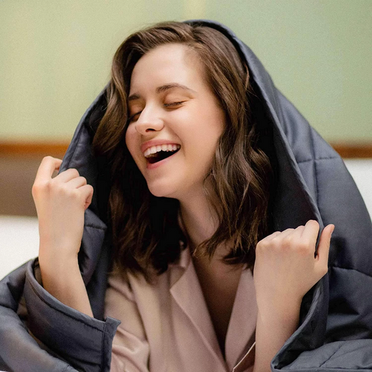 Weighted Blanket,Breathable Cotton with Natural Glass Beads - Concordia Style Boutique