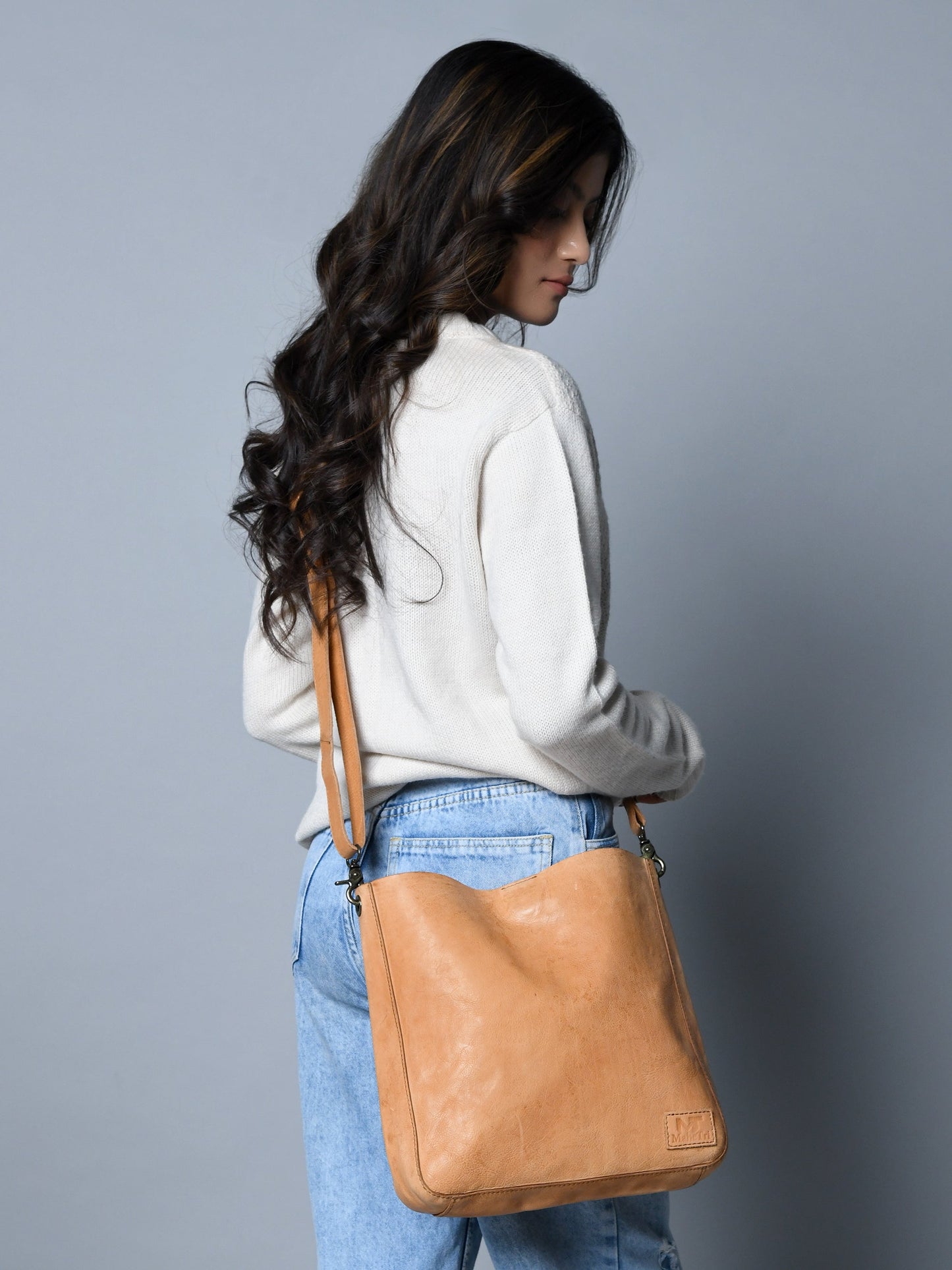 Serenity Everyday Crossbody Sling, Tan - Concordia Style Boutique