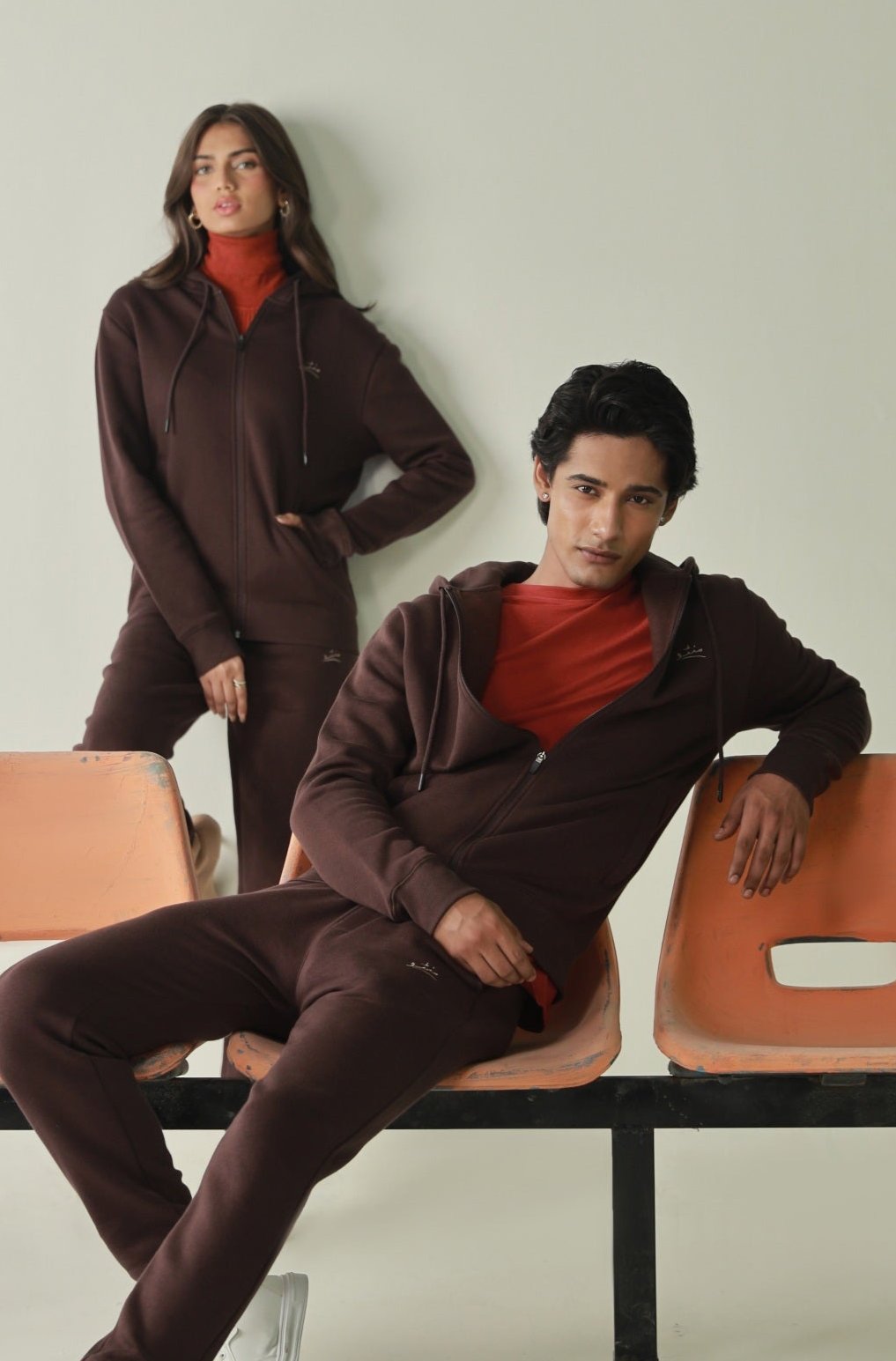 Zipper Hoodie - Coffee Bean - Concordia Style Boutique