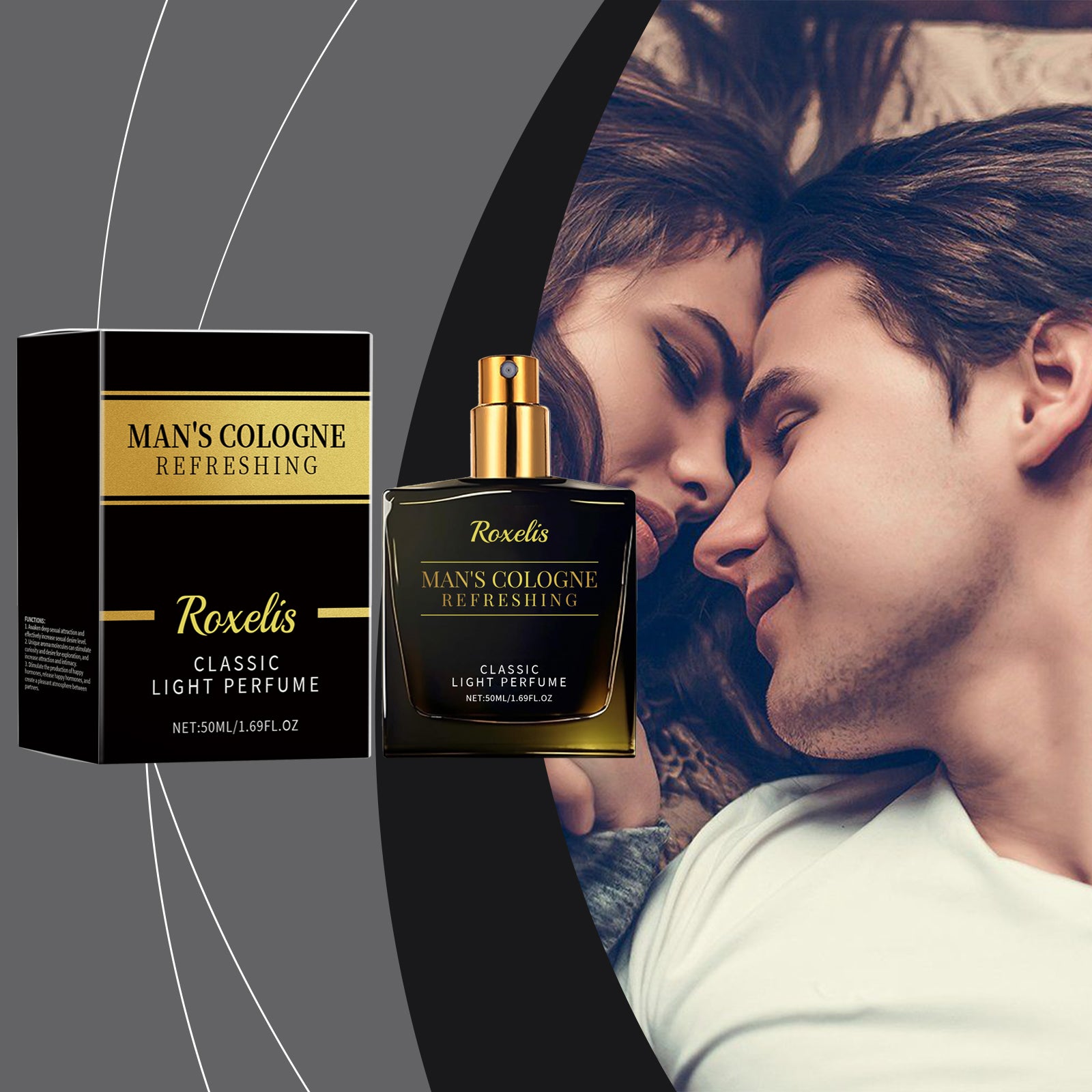Roxelis Men's Cologne - Premium Cologne from Concordia Style Boutique - Just $12.96! Shop now at Concordia Style Boutique