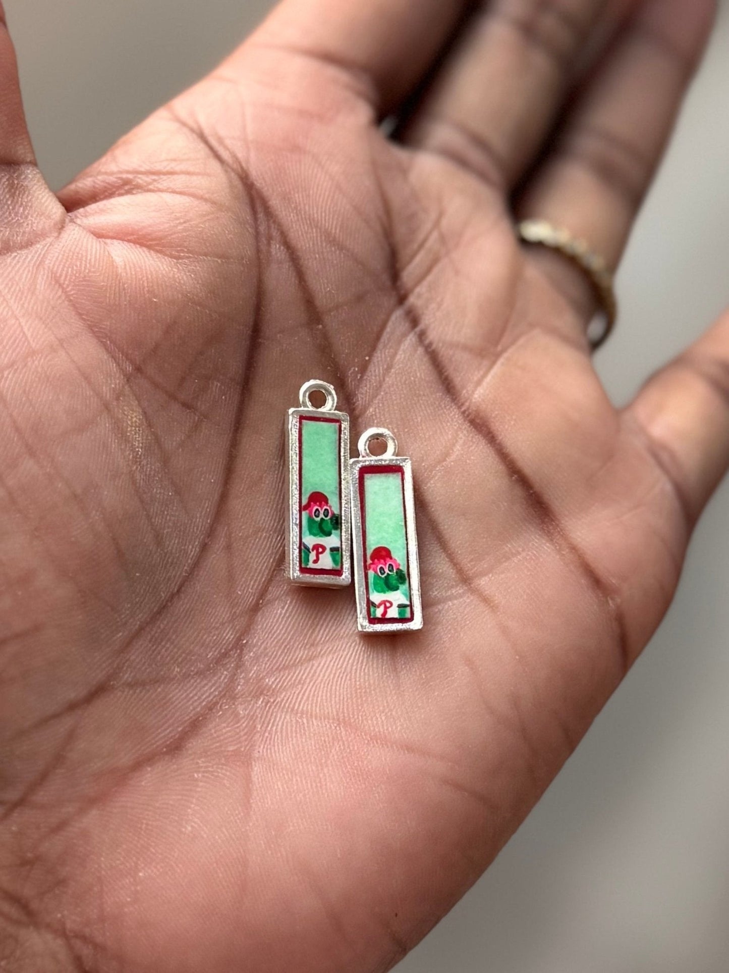 Mini Phillie Phanatic Pendant Necklace