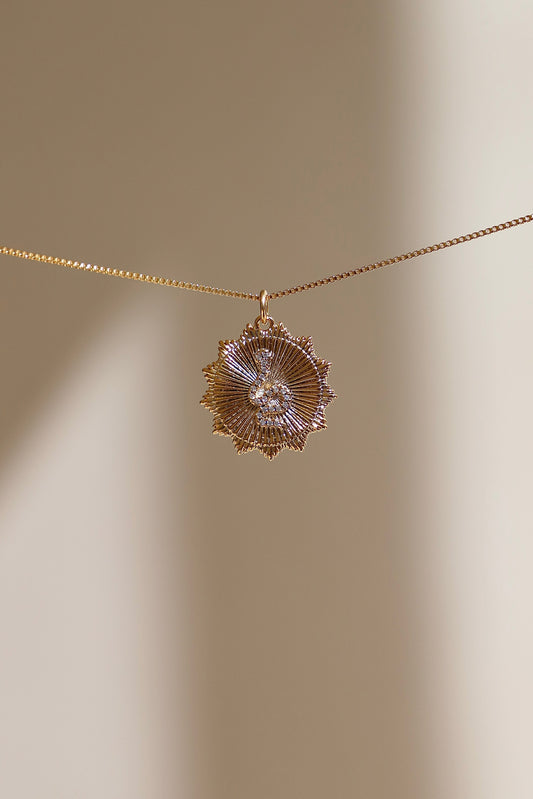 CZ SNAKE MEDALLION - Concordia Style Boutique