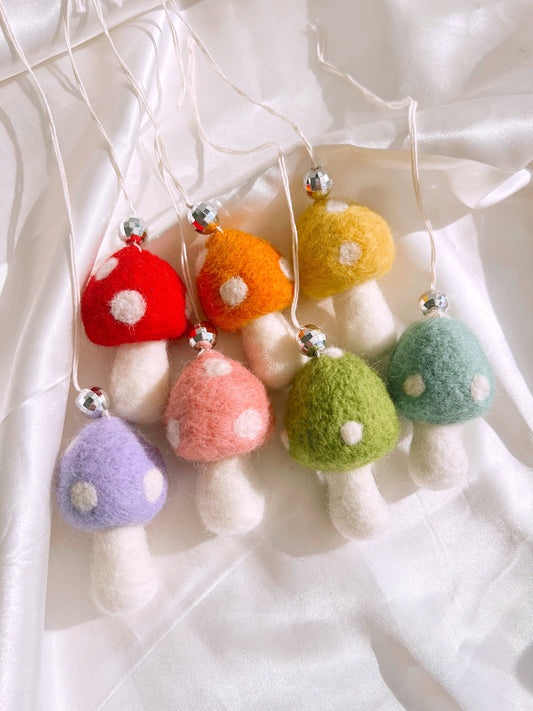 Felt Mushroom Car Hanger - Concordia Style Boutique