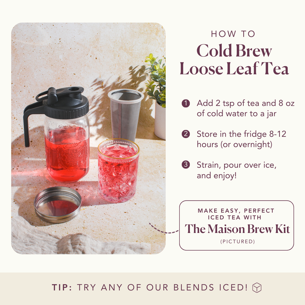 Kitchen Table Blend Black-Green Tea (with Secret Citrus Mix) - Concordia Style Boutique