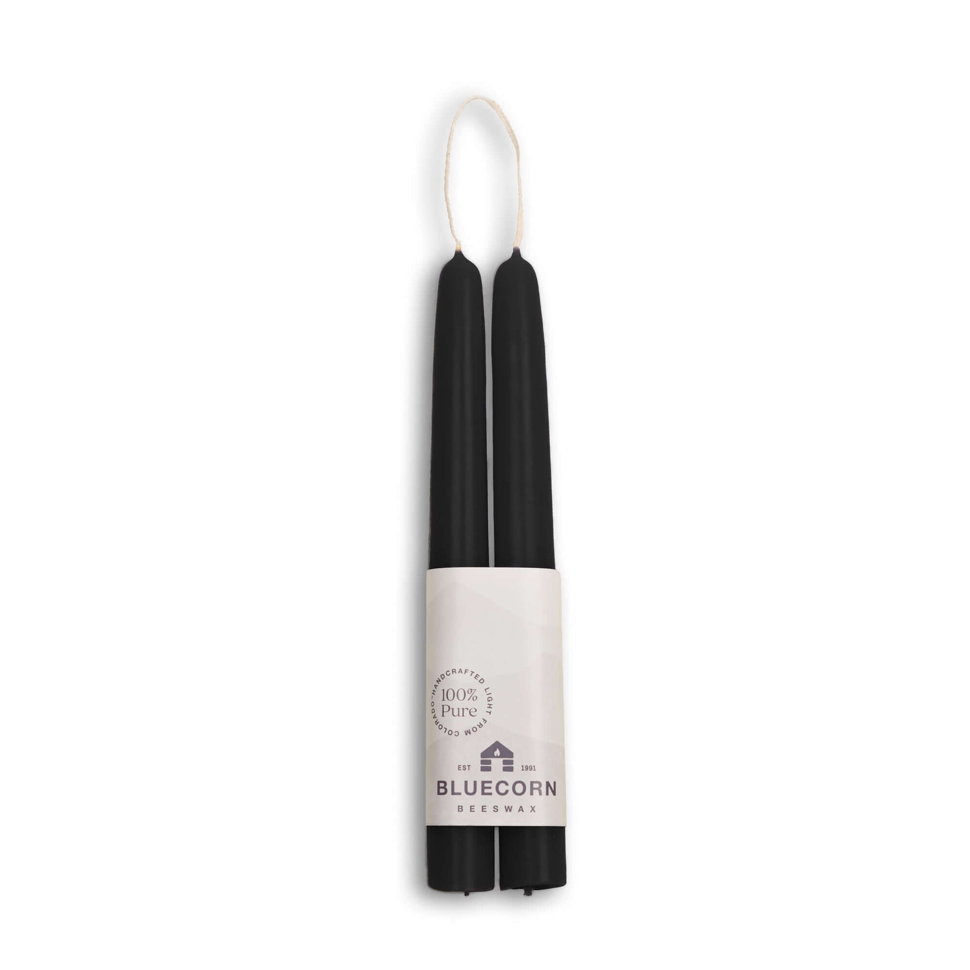 Hand-Dipped Beeswax Taper Candles - 1 Pair - Concordia Style Boutique