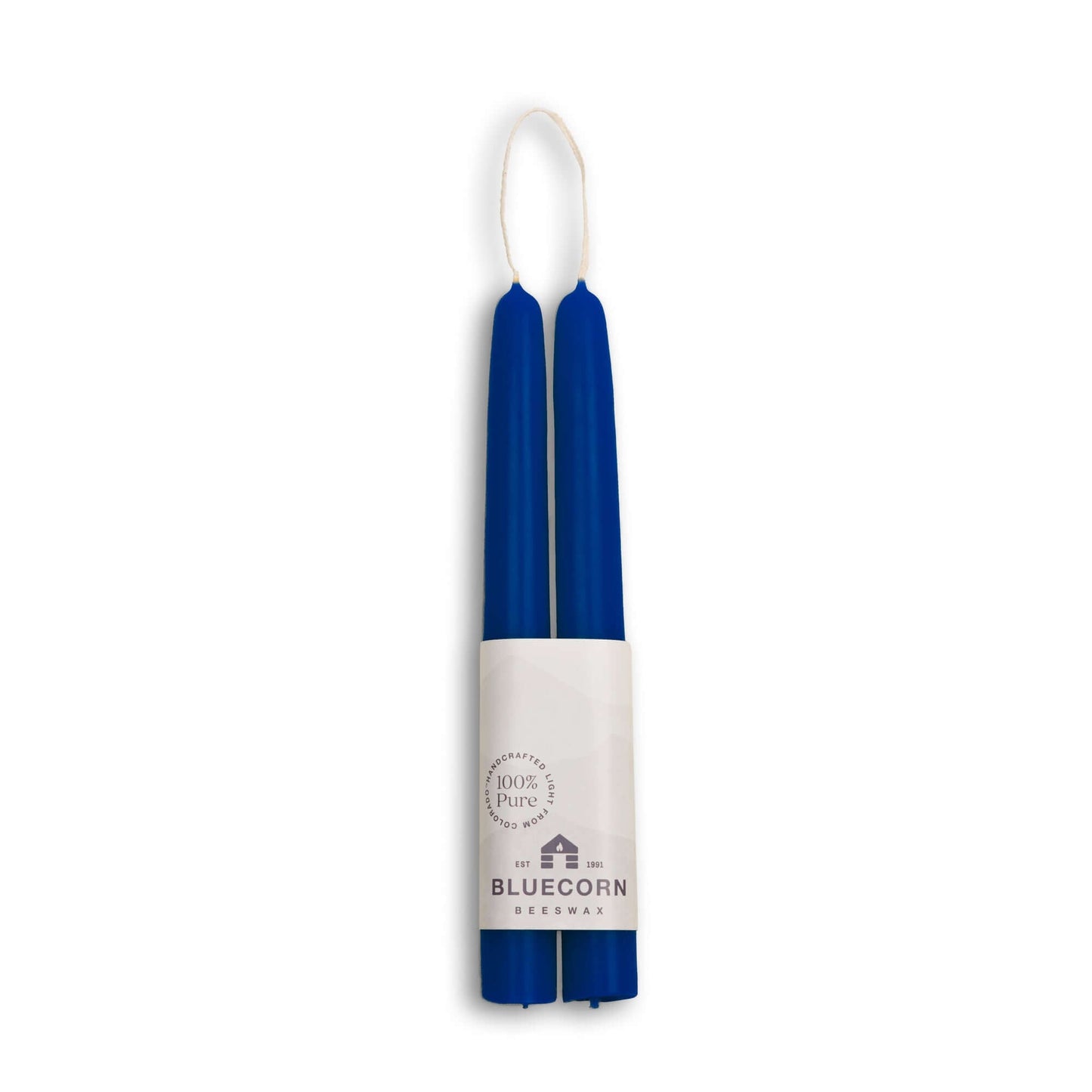 Hand-Dipped Beeswax Taper Candles - 1 Pair - Concordia Style Boutique