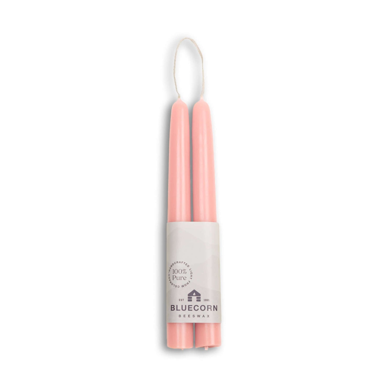 Hand-Dipped Beeswax Taper Candles - 1 Pair - Concordia Style Boutique