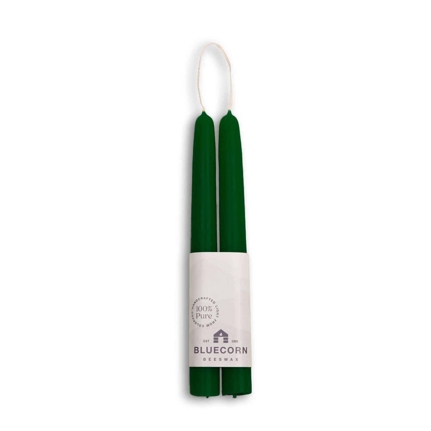 Hand-Dipped Beeswax Taper Candles - 1 Pair - Concordia Style Boutique
