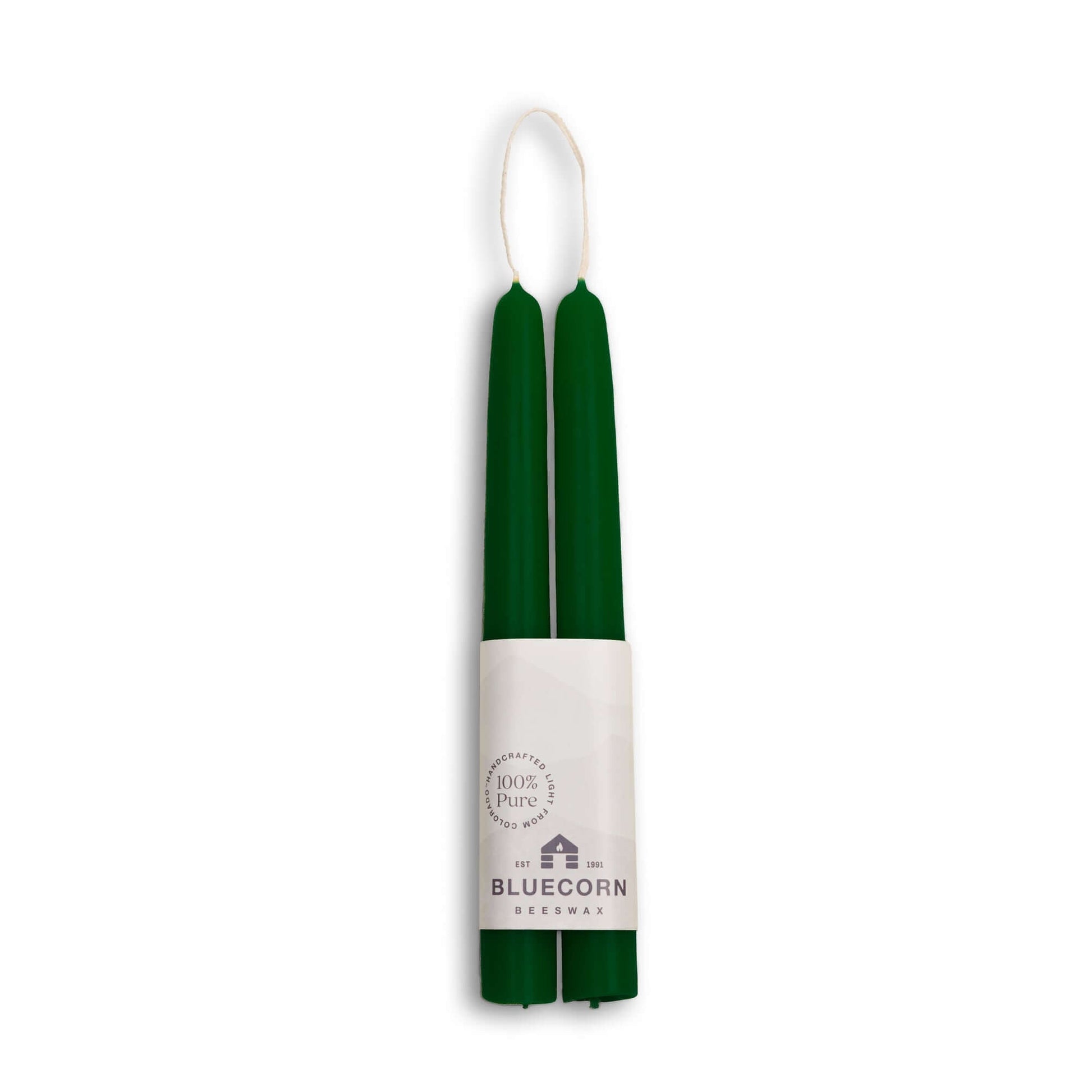 Hand-Dipped Beeswax Taper Candles - 1 Pair - Concordia Style Boutique