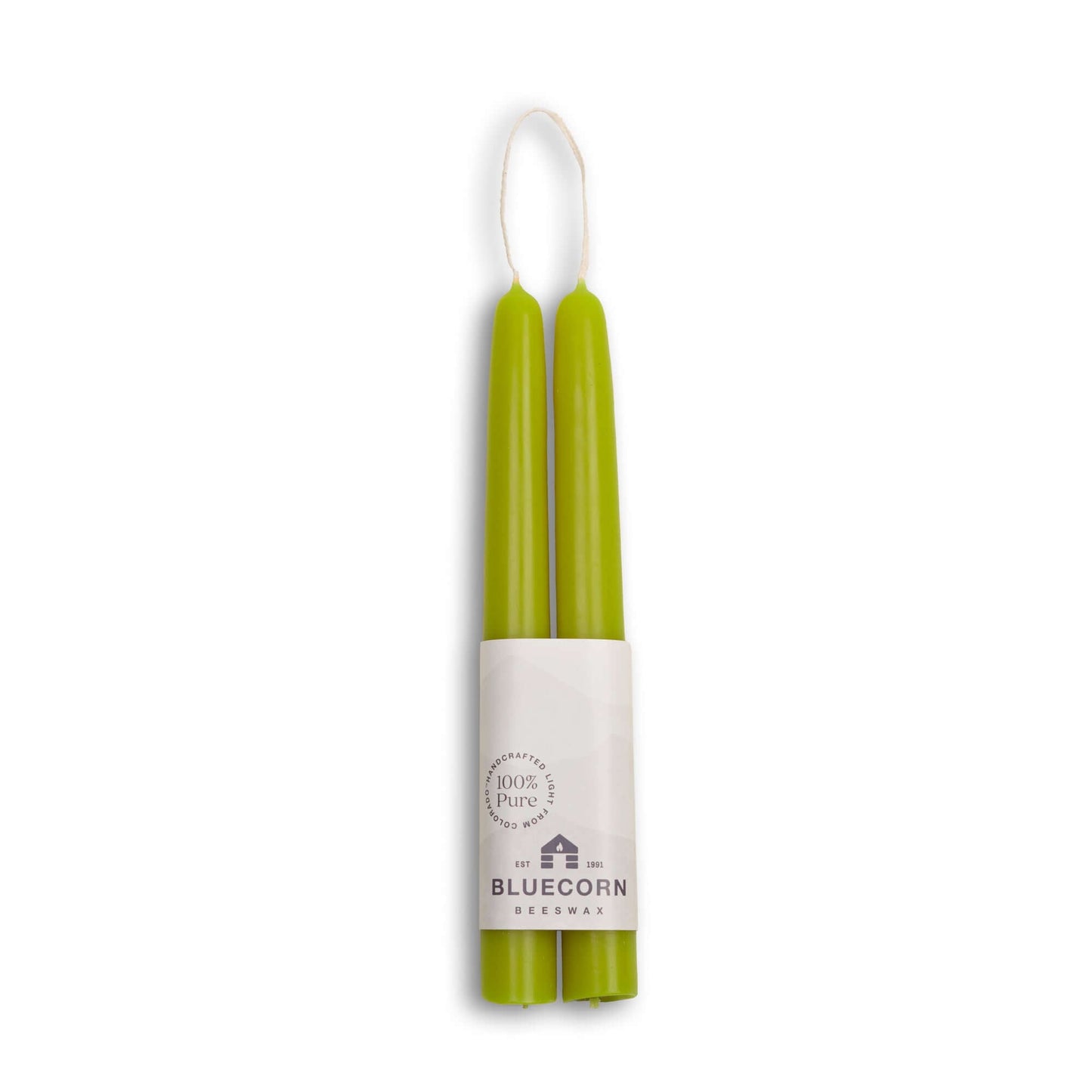 Hand-Dipped Beeswax Taper Candles - 1 Pair - Concordia Style Boutique