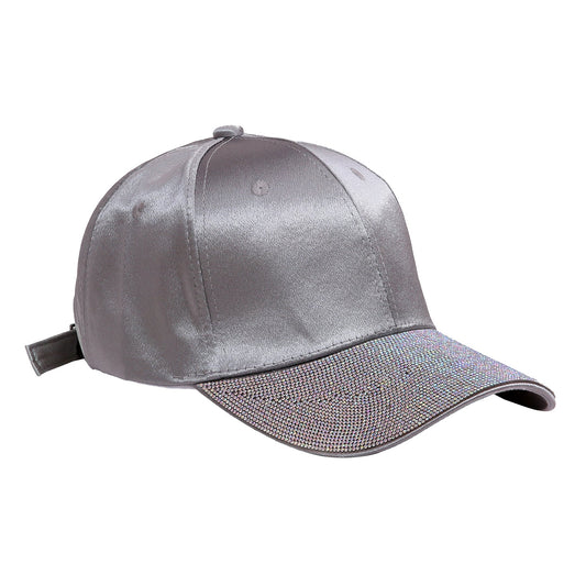 Alena Crystal Hats in Silver