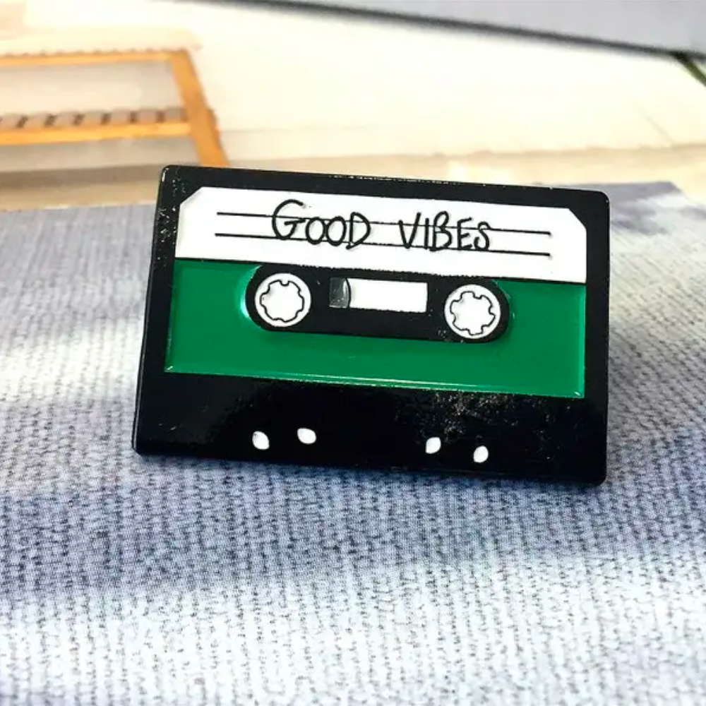 CASSETTE TAPE PIN - Concordia Style Boutique