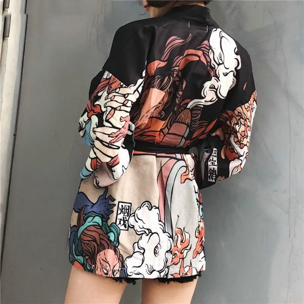JAPANESE KIMONO CARDIGAN - Concordia Style Boutique