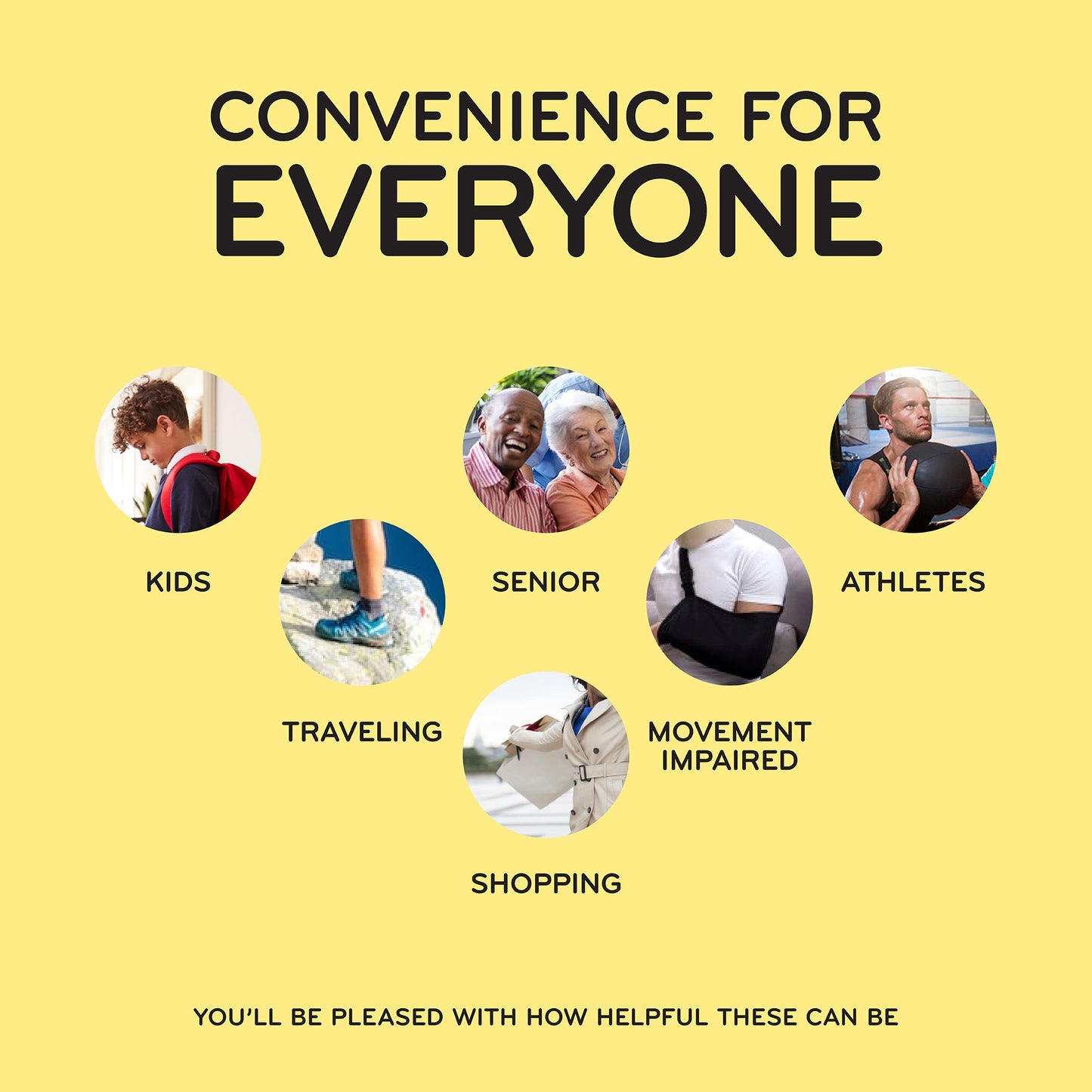 Yellow Stretchy Tieless Silicone Elastic Shoelaces | 16 Straps