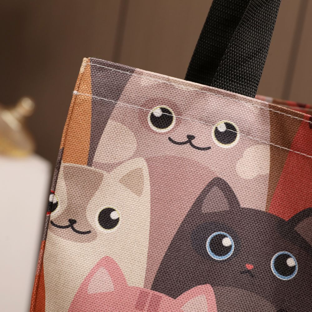 CUTE CAT TOTE BAGS - Concordia Style Boutique