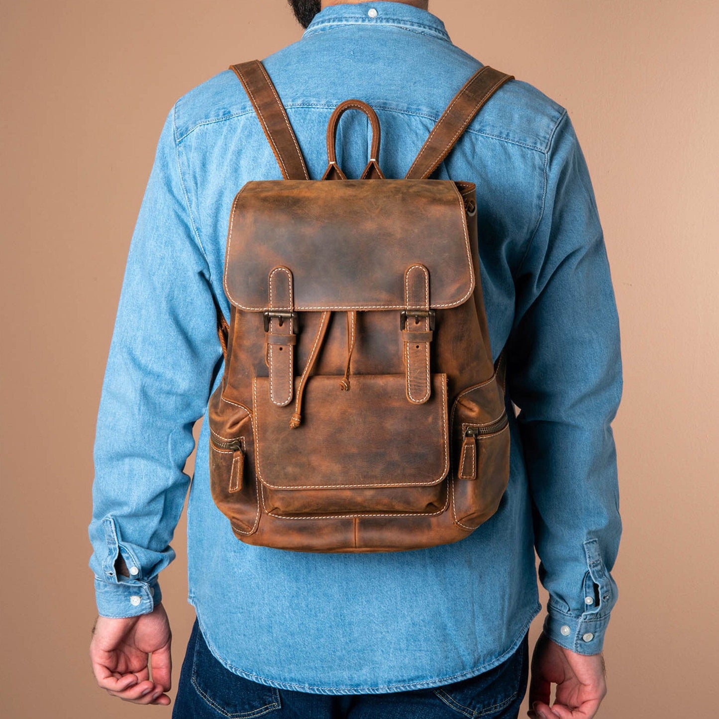The Armstrong Buffalo Backpack - Concordia Style Boutique