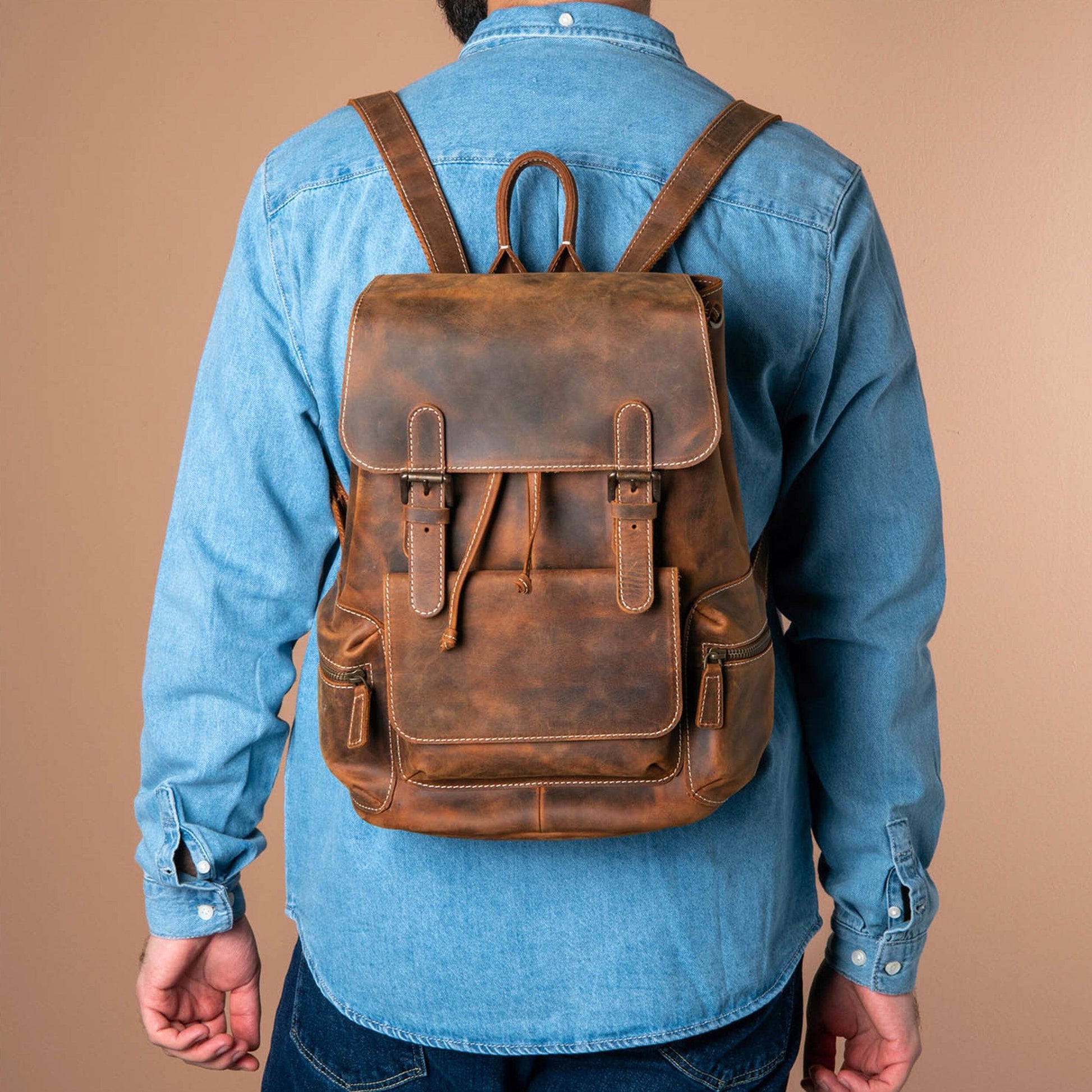 The Armstrong Buffalo Backpack - Concordia Style Boutique