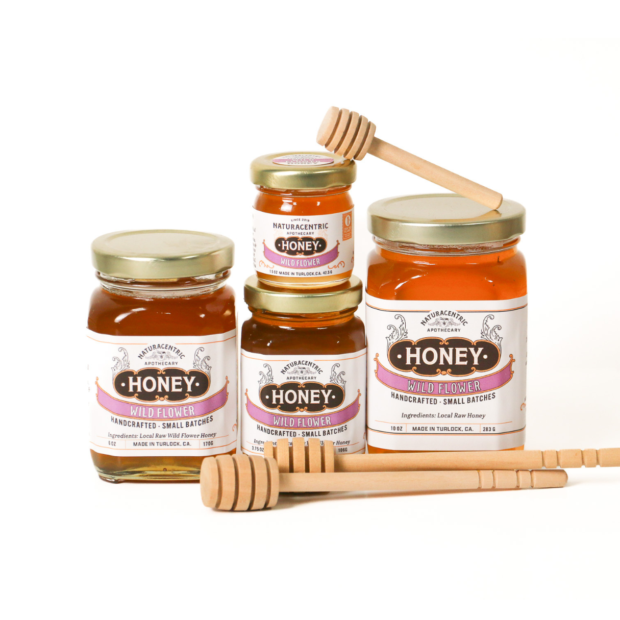 Wild Flower Local Raw Honey - Concordia Style Boutique