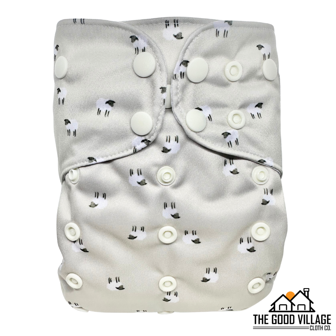 One Size Pocket Diaper | Sheep Tofu - Concordia Style Boutique