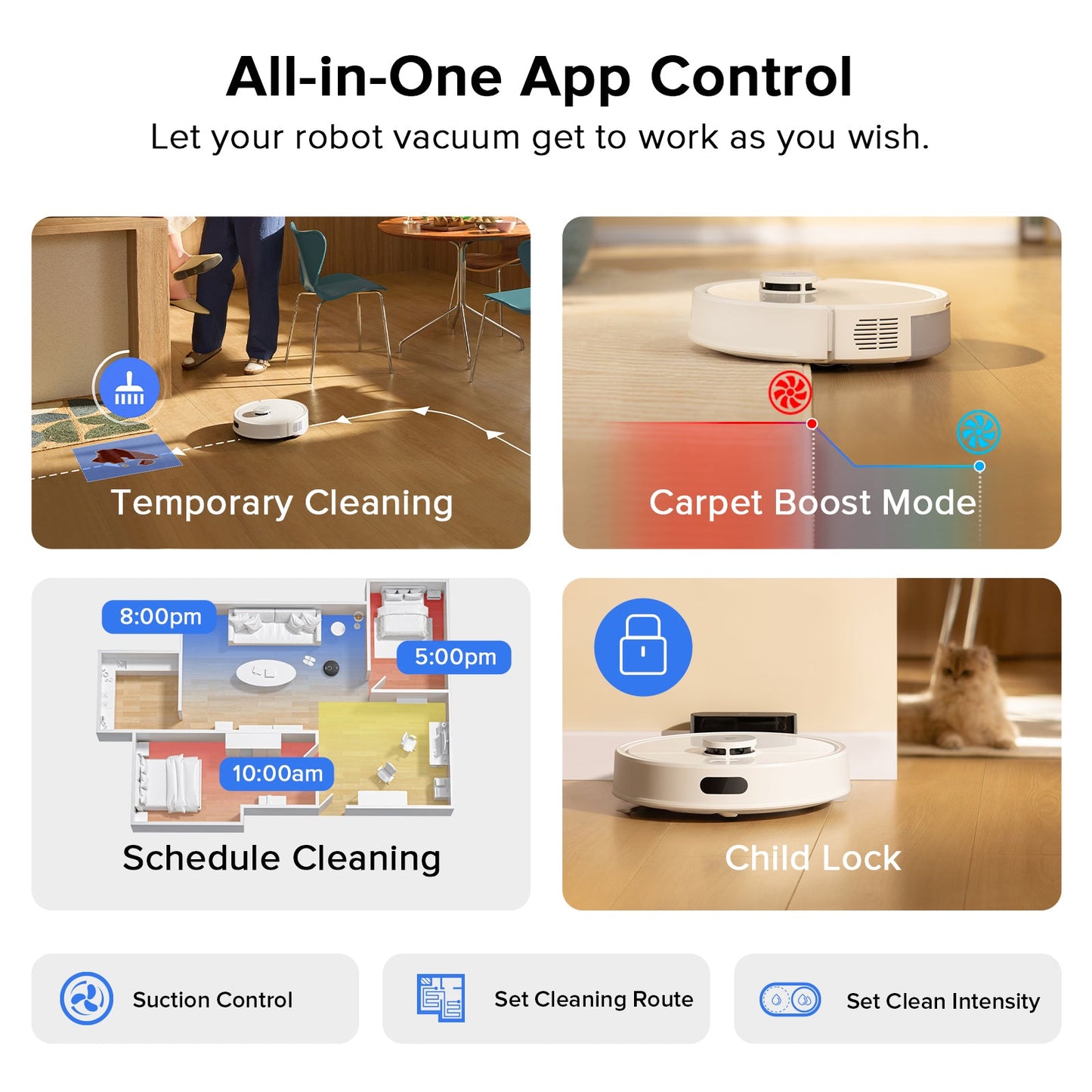 Roborock Q7 L5 Robot Vacuum and Mop with 8,000 Pa Power Suction