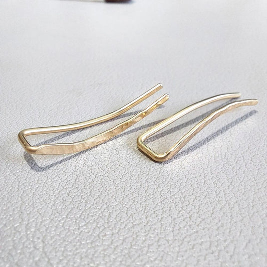 MINIMALIST CLIMBER EARRINGS (PAIR) - Concordia Style Boutique