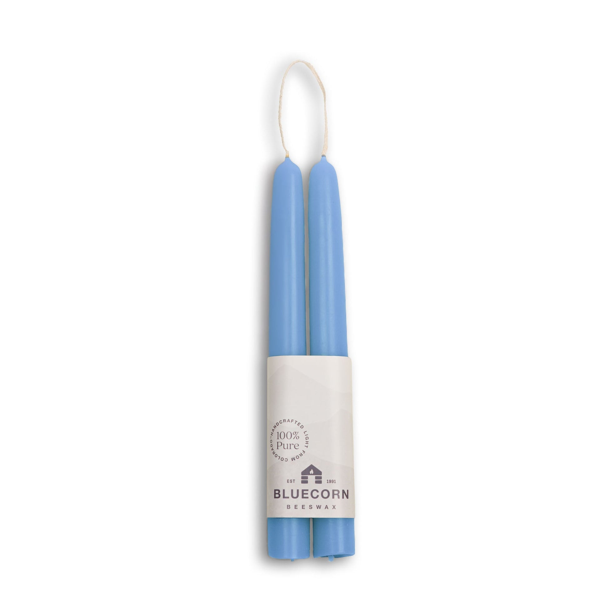 Hand-Dipped Beeswax Taper Candles - 1 Pair - Concordia Style Boutique